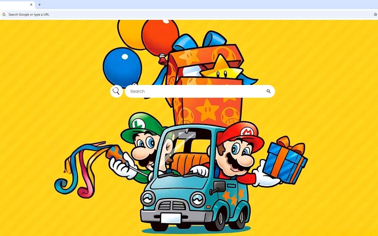 Mario and Luigi Live Wallpaper